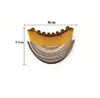 Cepillo de Masaje Facial Ergonómico Linfático Transfronterizo Cepillo de Cuidado en Forma de Media Luna para Ojos y Cuello Cepillo de Belleza Corporal Cepillo de Maquillaje