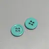 Botones de Resina Coloridos Personalizados de Fábrica, Accesorios Decorativos para Abrigos de Traje, Botones Redondos de Cuatro Agujeros para Suéteres y Cortavientos