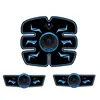 Instrumento de Fitness Ems Entrenamiento de Abdominales Dispositivo Abdominal Estimulador Muscular Cinturón de Fitness Pegatinas para Abdominales Equipo de Fitness para el Hogar