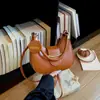 2026 Nuevo Bolso de Hombro Único a la Moda Francés Bolso de Moda para Mujer Temperamento Elegante Bolso Sencillo para Mujer Bolso Dumpling