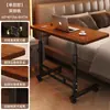 Mesita de noche, Mesa de computadora elevable móvil, Escritorio simple para estudiantes, Mesa de estudio para cama en el dormitorio del hogar, Escritorio de oficina