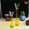 Atacado de fábrica 380ml copo de cerveja longo e fino de cristal personalizado copo de cerveja de trigo com cintura apertada logotipo pode ser adicionado
