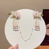 Acessórios de Cabelo Hanfu Estilo Antigo para Meninas, Corrente de Testa Super Fada, Corrente de Sobrancelha com Franja, Grampo de Cabelo de Traje Antigo, Ornamento de Cabelo