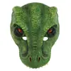 Máscara de Halloween, tocado, comercio exterior, fiesta de carnaval, espuma de poliuretano, máscara 3D de dinosaurio Tiranosaurio Rex, animal