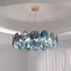 Novo Lustre de Vidro Estilo Francês 2026, Lâmpada Vintage Estilo Creme Olho de Murano para Quarto, Sala de Jantar, Sala de Estar