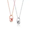 Yinyuanmei Juego de Collar con Cadena de Plata de Ley S925 Moda Anillo Doble Fabricantes Mayoristas de Joyería Joyería de Grasa de una Generación