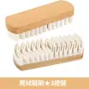 Cepillo para Zapatos de Gamuza Cepillo para Limpiar Zapatos de Gamuza Borrador de Gamuza Goma de Gamuza Cepillo de Cerdas Suaves para Limpiar Zapatos