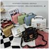Moda transfronteiriça Novo estilo Estilo preguiçoso Zíper Broca de unha Bolsa feminina Bolsa transversal Bolsa de axila Bolsa feminina de verão Bolsa multifuncional