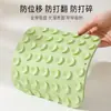 Tapete de lamer color macarrón, comedero lento, tazón para perros, juguete de silicona para mascotas gatito cachorro plato de comida, plato para lamer