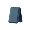 Portatarjetas de cuero para teléfono móvil Adecuado para la serie de teléfonos móviles iPhone Apple Portatarjetas magnético para tarjetas Portatarjetas multifunción para teléfono móvil