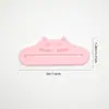 Dispensador de Petiscos para Gatos Impresso em 3D, Clip Criativo Doméstico Fofo em Formato de Orelha de Gato com Abertura Única, Atacado