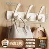 Gancho Sin Taladro Montado en Pared para Baño, Cocina, Dormitorio, Pared o Puerta, Gancho Perchero de Fuerte Capacidad de Carga