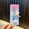 Llavero estilo océano estrella de mar concha perlas colgante estilo isla para bolsa de niñas charm regalo pequeño al por mayor
