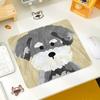 Cartoon bonito cão mouse pad tamanho pequeno computador tapete de mesa tapete de jogo antiderrapante borda bloqueio engrossado internet café e-sports tapete de mesa