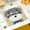 Alfombrilla de ratón de perro lindo tamaño pequeño Alfombrilla para mesa de computadora Alfombrilla de juego Borde antideslizante Bloqueo de borde Engrosada Alfombrilla de mesa para cibercafé E-sports