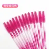 Ferramentas para Alongamento de Cílios Cabo Bicolor Escova para Cílios Pente para Sobrancelhas Pente para Sobrancelhas Escova Espiral Pincel Pequeno Curvex Colorido para Cílios Pincel para Sobrancelhas