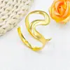 Itens Best-Sellers Transfronteiriços Europeus e Americanos, Argolas para Guardanapo de Linha Geométrica Simples, Estilo de Luxo de Nicho Fashionável com um Toque de Alto Padrão para Mulheres