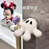 Porta-escova de dentes do Mickey Mouse, fofo porta-escovas de dentes de desenho animado montado na parede, porta-toalhas, porta-escova de dentes com ventosa de dedo