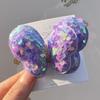 Bling Bling ~ Pasador de Mariposa con Lentejuelas para Niños Doble Capa de Lentejuelas Nuevo Adorno para la Cabeza Femenino Clip de Pato de Exhibición