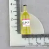 Kit DIY Caseiro Acessórios de Resina Água Mineral Chaveiro Cola Creme Garrafa de Vinho Garrafa de Refrigerante Material para Capa de Celular