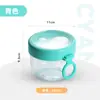 Vaso Transparente para Ensalada de Frutas con Apertura Amplia, Sello a Prueba de Fugas y Juego de Cucharas, Adecuado para Comidas Ligeras, Pérdida de Peso, Fitness y Vasos de Fruta para Picnic