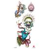 Adesivos de tatuagem à prova d'água de flores borboleta raposa fabricantes em estoque atacado cobrir cicatriz adesivos de tatuagem