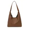 Bolsa de Hombro Tote de Moda Tendencia Estilo Nuevo Otoño 2025 Casual Nicho para Mujer Gran Capacidad
