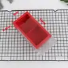 2/4/6/8 Caja de Regalo Transparente Engrosada Esmerilada para Pastel de Luna de Mediados de Otoño Caja de Empaque Crujiente de Yema de Huevo con Bolso