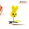 Al por mayor lindo pasador de patito amarillo corazón de melocotón molinillo accesorios para el cabello pato amarillo pollo tocado regalo para niñas niños juguetes