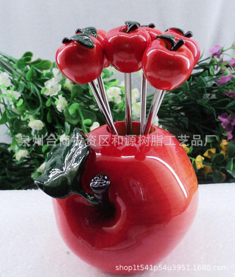 05163-OEM polyresin fruit fork