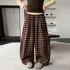 Conjunto de Manga Larga para Niñas Primavera y Otoño 2026 Nuevo Estilo Niños Falso Dos Piezas Niñas Niños Mayores Elegante Capa Base Pantalones a Cuadros