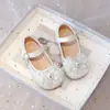Zapatos de Princesa para Niñas Zapatos de Cristal 2026 Nuevos Zapatos de Primavera y Otoño para Niños Zapatos de Bebé de Cuero con Suela Suave Zapatos de Vestir para Niñas
