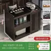 Mesa de Chá Pequena Móvel para Casa Mesa de Chá Madeira Maciça Carrinho de Chá Chaleira de Água Armário de Chá Integrado com Rodas Mesa Lateral de Chá Bandeja de Chá Kung Fu