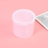 Caja de Empaque para Borla de Polvo Compacto con Cojín de Aire Redonda Cuadrada con Tapa Transparente Almacenamiento de Accesorios de Joyería Componentes Digitales Equipo de Pesca