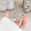 Hello Kitty Pulsera de Plata de Ley 9999 Pulsera Sólida para Niño Bebé Pulsera de Luna Llena para Niño Regalo