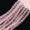 Rodas de Contas Planas Contas 4-10mm Multifacetadas Coloridas Contas com Furo Acessórios para Joias DIY Contas Soltas de Vidro Cristal
