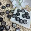 Concha preta natural preto arma acessórios Tianfu caixa mágica pulseira DIY colar joias atacado