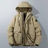 Chaqueta de Trabajo para Hombre para Exteriores Chaqueta de Trabajo con Capucha Estilo Montaña para Hombre Cortavientos Traje de Montañismo con Forro Polar para Hombre y Mujer