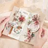 Captura un Pedazo de la Serie Copos de Nieve Pequeños Hermoso Día Cinta para Mascotas 6cm Tema Copos de Nieve Collage DIY 6 Estilos