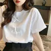 Camiseta Personalizada Verano 2026 Nuevo Estilo Coreano Ajuste Delgado Top Deportivo Diario para Exteriores Camiseta de Manga Corta de Moda Ins