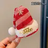 Diadema navideña con lazo grande y lentejuelas para mujer, bonita diadema de felpa para fiesta de celebridades de Internet, accesorio para el pelo