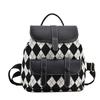 Mochila para Mujer 2022 Nueva de Moda Estilo K de Moda Acolchada Moda Bolso Pequeño para Mujer Moda Mujer Mochila Pequeña de Gran Capacidad