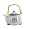 Tetera de cerámica de restaurante con filtro de malla tetera de viga elevadora restaurante de hotel hotel para hervidor de té doméstico olla individual