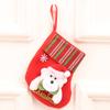 Bolsa de Regalo Calcetín de Navidad Decoración de Ventana Escena Navideña Colgante Pequeño Decoraciones Navideñas Bolsa de Dulces para Niños