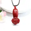 Pingente de Pincel de Cinábrio Jianyu Areia Dourada Roxa Colar Caneta Wenchang Areia Chen Atacado Transmissão ao Vivo Dropshipping S2062803