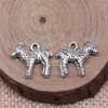 13x 15mm 1.3g plata antigua al por mayor accesorios para prendas colgante animal lindo colgante de ciervo
