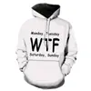 Sudadera con capucha 3D Serie Llorar Noche de Navidad Animación Transfronteriza cosplay Animación 3D Impresa Jersey Suéter de Hombre