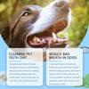 Yegbong Nuevo Cepillo de Dientes para Mascotas Cuidado Suave Aliento Fresco Limpia Olor Bucal Pluma Limpiadora de Dientes para Mascotas