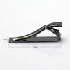 Jacobin 42x 6.5mm Fábrica de Guangzhou proceso de colgado galvanizado personalidad YB26736 latón clip de corbata simple para hombre