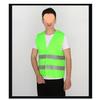 Chaleco Reflectante Chaleco Chaqueta Reflectante Chaqueta Sanitación Constructores Edificio Amarillo Ropa Fluorescente Luminoso Ropa de Seguridad para Conductores